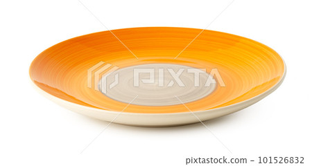 New ceramic plate isolated on white background 101526832