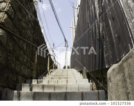 Landscape with stairs 101527336