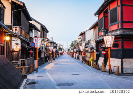 Kyoto Gion Morning Hanamikoji Kyoto Gion Morning Hanamikoji 101528502