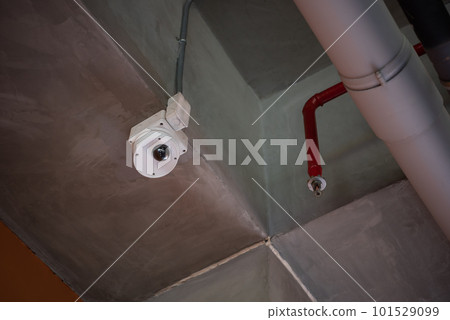 CCTV cameras are installed along street in Bangkok CCTV cameras are installed along street in Bangkok 101529099