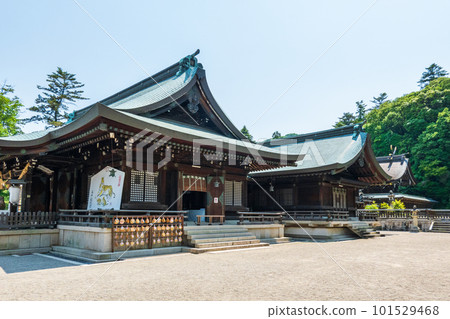 Kibitsuhiko Shrine (worship hall, ceremonial hall, main hall) 101529468