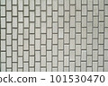 Brown mosaic tile wall background 101530470