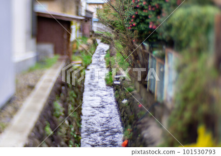 Landscape with a canal Landscape with a canal 101530793