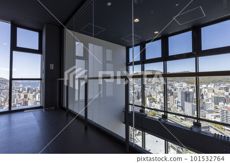 長崎市政府/新市政府19樓展望層[長崎縣長崎市] 101532764