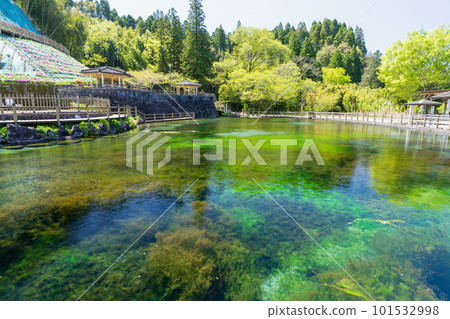 《鹿兒島縣》霧島山腳下的丸池泉 《鹿兒島縣》霧島山腳下的丸池泉 101532998
