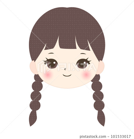 微笑的漂亮女孩的臉 微笑的漂亮女孩的臉 101533017