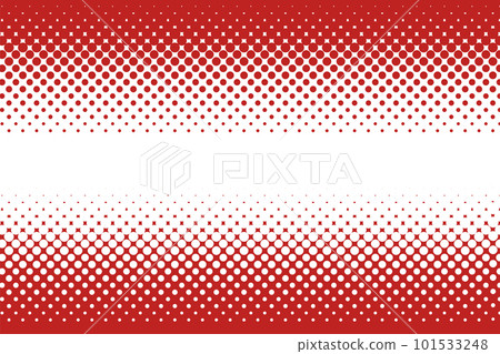 Background image with increasing polka dots - red white Background image with increasing polka dots - red white 101533248