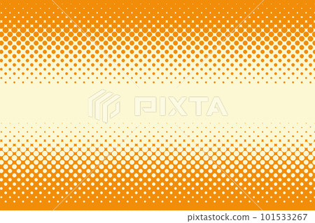 Background image of increasing/decreasing polka dot pattern-orange/cream color Background image of increasing/decreasing polka dot pattern-orange/cream color 101533267