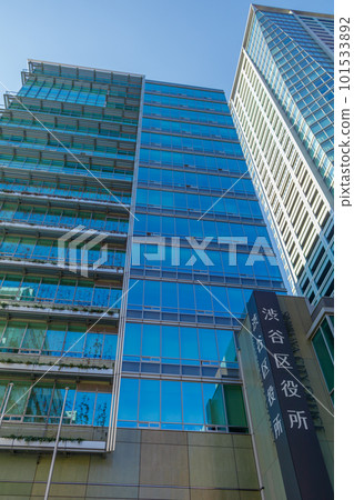 [Urban scenery of Tokyo] Urban scenery around Shibuya Udagawacho (Shibuya Ward Office) 101533892