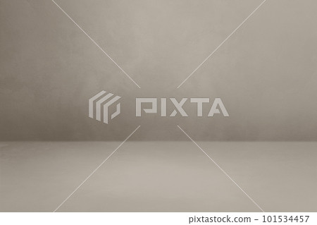 Empty warm grey concrete interior background Empty warm grey concrete interior background 101534457