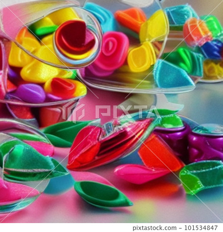 Colorful chocolate 101534847