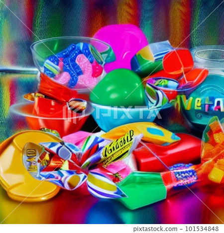 Colorful candy 101534848