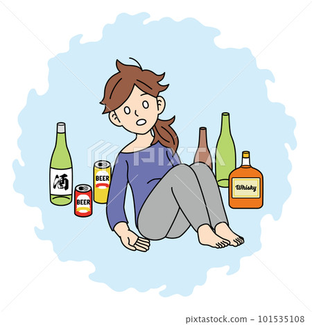 酗酒女性 101535108