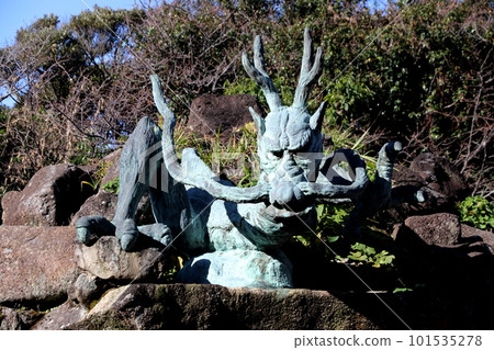 江之島神社的最強能量點 江之島神社的最強能量點 101535278