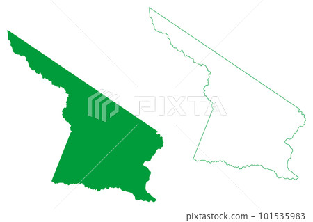 Pedro Canario municipality (Espirito Santo state, Municipalities of Brazil, Federative Republic of Brazil) map vector illustration, scribble sketch map Pedro Canario municipality (Espirito Santo state, Municipalities of Brazil, Federative Republic of Brazil) map vector illustration, scribble sketch map 101535983