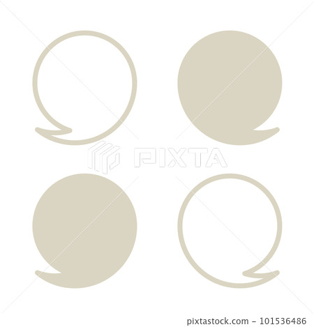 speech bubble 101536486