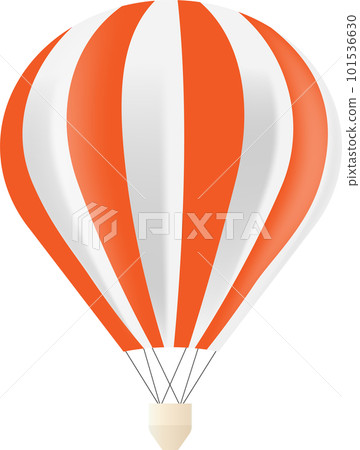 Colorful Air Balloon Isolated. 101536630