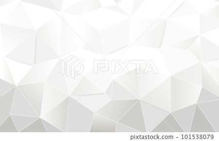 Abstract background, White Polygonal background. 101538079