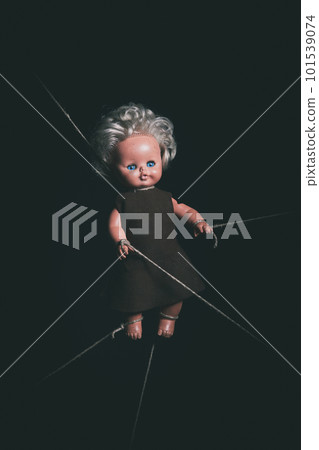 old doll tied old doll tied 101539074