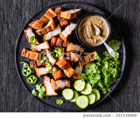 Lechon Kawali, filipino crispy fried pork belly 101539809