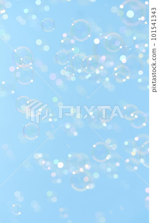Soap bubbles dancing in the blue sky Soap bubbles dancing in the blue sky 101541343