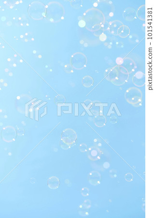 Soap bubbles dancing in the blue sky Soap bubbles dancing in the blue sky 101541381