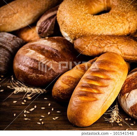 Different kinds of delicious bread. Different kinds of delicious bread. 101541548