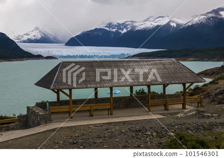 Glacier and mountains, Patagonia ,Argentina. Glacier and mountains, Patagonia ,Argentina. 101546301