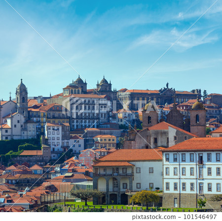 Porto city top view (Portugal). 101546497