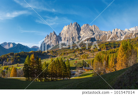 Autumn Cortina d'Ampezzo environs, Italy Dolomites Autumn Cortina d'Ampezzo environs, Italy Dolomites 101547014
