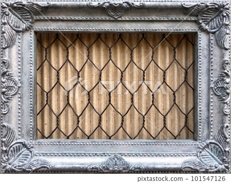 antique silver picture frame 101547126