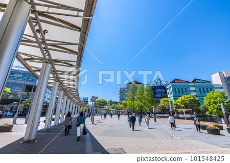 日本橫濱市景,遠眺地鐵中心-南站等。 日本橫濱市景,遠眺地鐵中心-南站等。 101548425