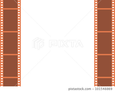 Cute negative film frame illustration background 101548869