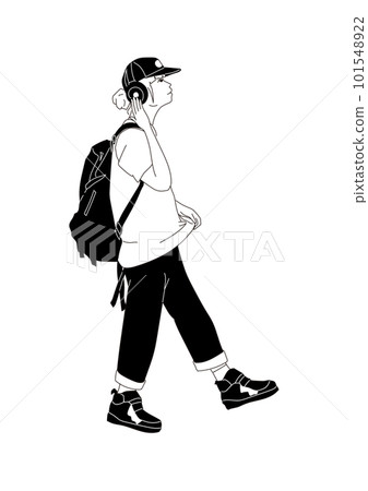 girl listening to music girl listening to music 101548922
