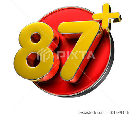 87 plus 3D. 101549406