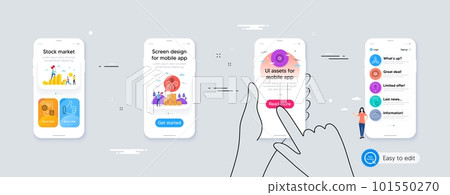 Sharing economy, Justice scales and Cloudy weather minimal line icons. Phone ui interface. Recovery phone, Swipe up, Fair trade icons. Winner star, Like hand, Settings blueprint web elements. Vector Sharing economy, Justice scales and Cloudy weather minimal line icons. Phone ui interface. Recovery phone, Swipe up, Fair trade icons. Winner star, Like hand, Settings blueprint web elements. Vector 101550270