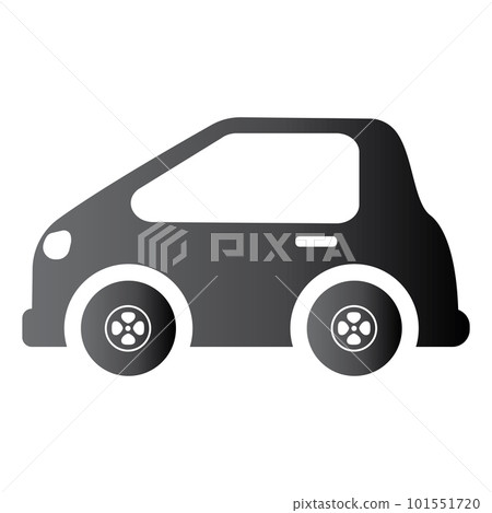 Isolated colored car icon Flat design Vector - Stock Illustration ...