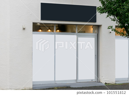 Vacant store, rental store, corner lot, tenant recruitment, image, real estate, general purpose 101551812