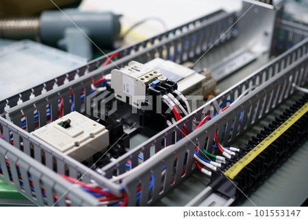 Electrical control assembly work Electrical control assembly work 101553147