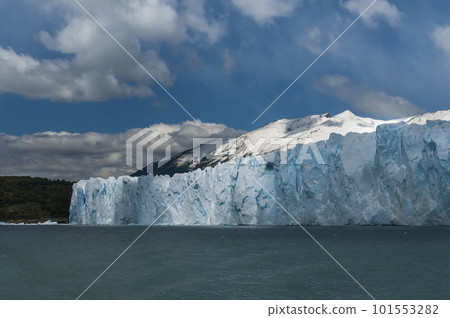 Glacier and clouds in Patagonia, Santa Cruz Province, Argentina. Glacier and clouds in Patagonia, Santa Cruz Province, Argentina. 101553282
