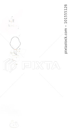 幸福的女人插畫 幸福的女人插畫 101555126