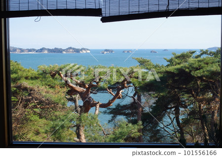 The view from Sokanzan on the Matsushima Bay Corridor 101556166