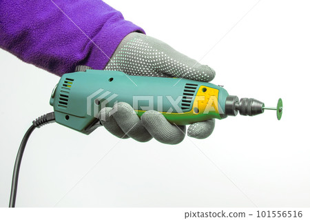 Engraving tool for cutting and processing metal and other objects in hand 101556516