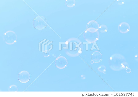 Soap bubbles dancing in the blue sky Soap bubbles dancing in the blue sky 101557745
