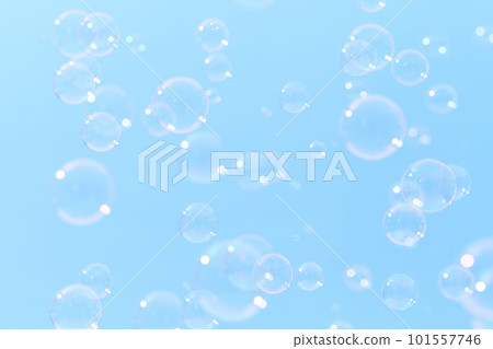 Soap bubbles dancing in the blue sky Soap bubbles dancing in the blue sky 101557746