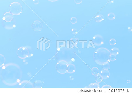 Soap bubbles dancing in the blue sky Soap bubbles dancing in the blue sky 101557748