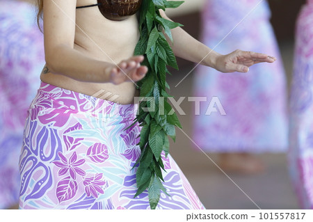 Female hands dancing Tahitian dance Female hands dancing Tahitian dance 101557817
