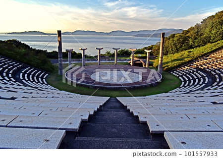 Sunset Sunset Kagawa Sanuki City戶外音樂廣場Teatron Teatron 101557933