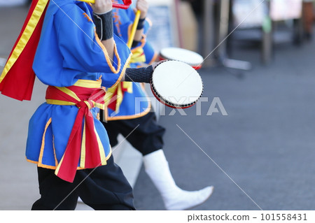Palanku during the Okinawan Eisa Dance Palanku during the Okinawan Eisa Dance 101558431