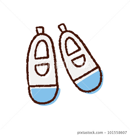 滑翔機的簡單手繪矢量線藝術插圖 101558607